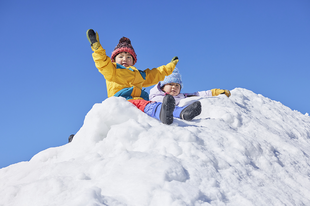 ちびっこ愛ランド_雪遊び